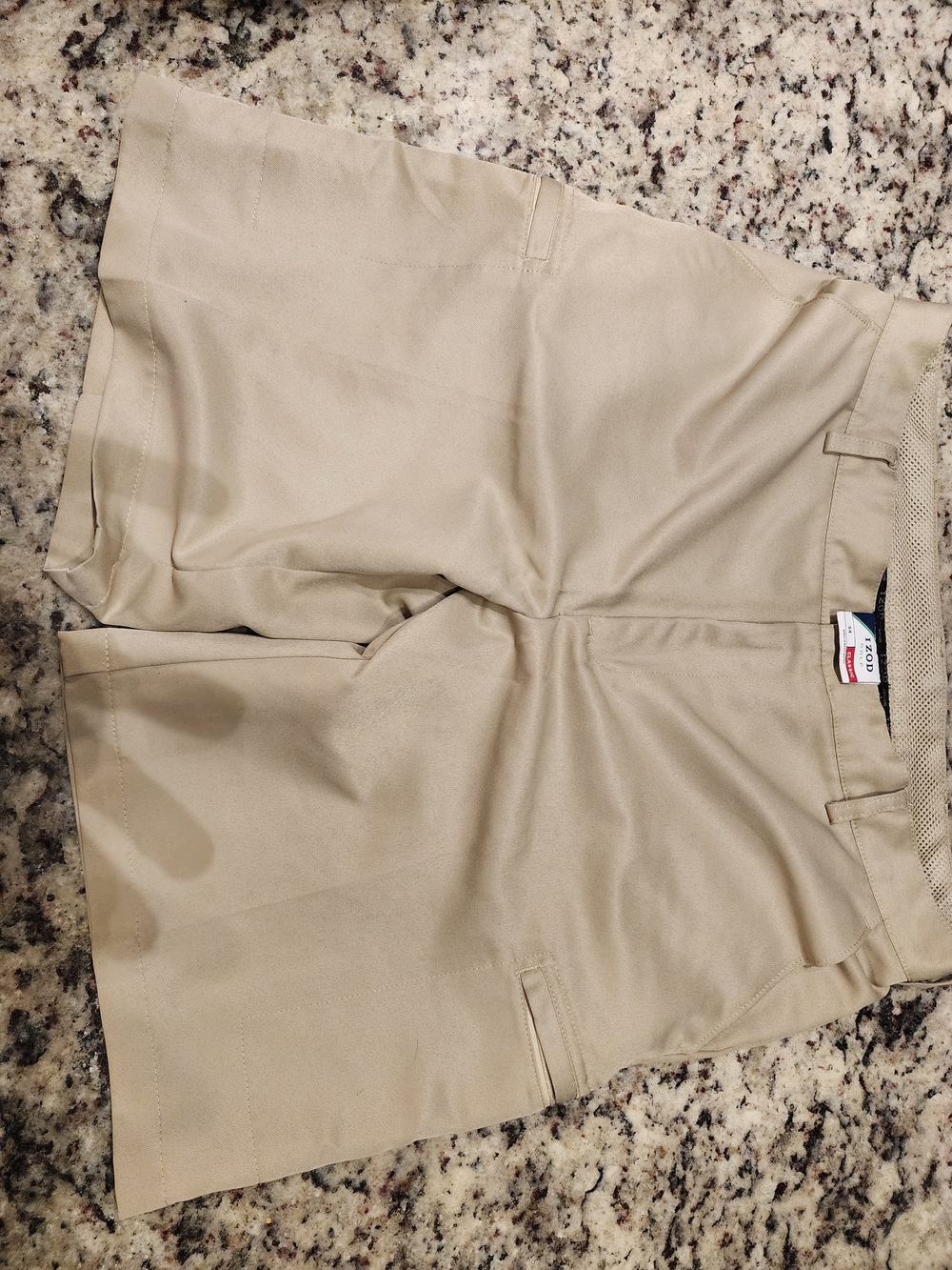 Men's Izod Khaki Performance Golf Shorts